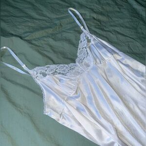 White Bridal Slip Dress